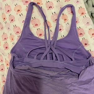 Lululemon size 4 criss cross tank.